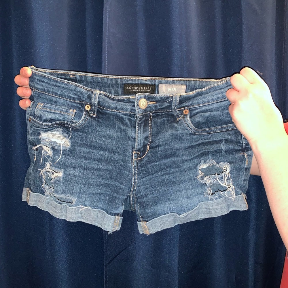 aeropostale jean shorts